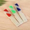 Two-Color Long Handle Bamboo Shoe Brush & Laundry Board Brush