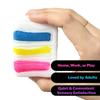 Needoh Multi Layer Rainbow Cake Pizza Slice Food Sensory Toy Non-Toxic Knead Stretch Anxiety Healing Relax Adults Portable Gift