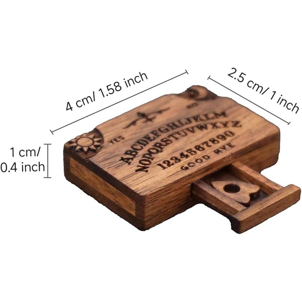 Handmade Wooden Miniatures Home Decoration Emotional Love Drawer