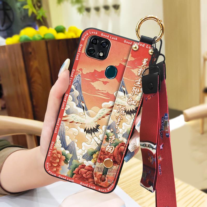 Lanyard Protective Phone Case For ZTE Blade V2020 Vita/Blade20 Smart/10 Smart Anti-knock Wrist Strap Wristband Durable