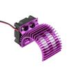 Model Accessory Heat Sink With Cooling Fan for 1 10 Scale Electric RC Car 540   550 Motor