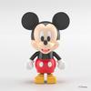 Aoshima Bunka Kyozaisha Rakupura Tokotoko No.DP-01 Disney Character Mickey Color-coded Plastic Model