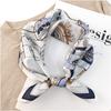 Silk Square Scarf Women 53x53cm Lightweight Pure Mulberry Neck Classic British Style Accessory