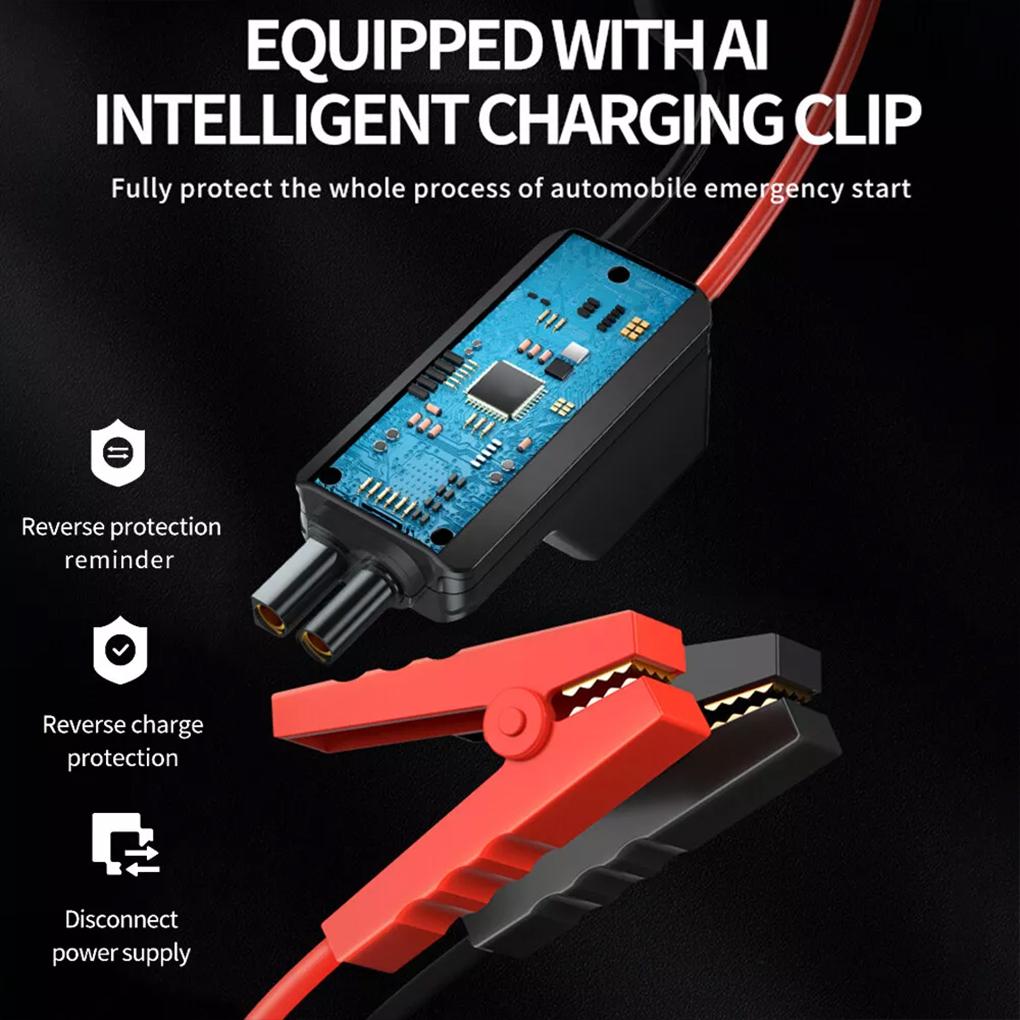 Wireless Car Air Compressor 10400mAh Display Electric Tire Inflator Pump Jump Starter Air Compressor for Moto Bike Car Tyre Ball