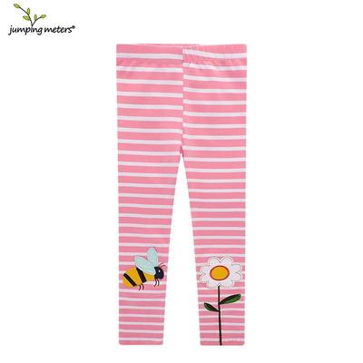 Children's Striped One-Piece Trousers - Spring & Autumn Leggings for Girls