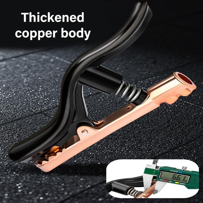 Professionelle Schweiß-Massklemmen 300A/500A/800A Solider Anti-Rutsch-Griff für Bauwesen und Metallbau