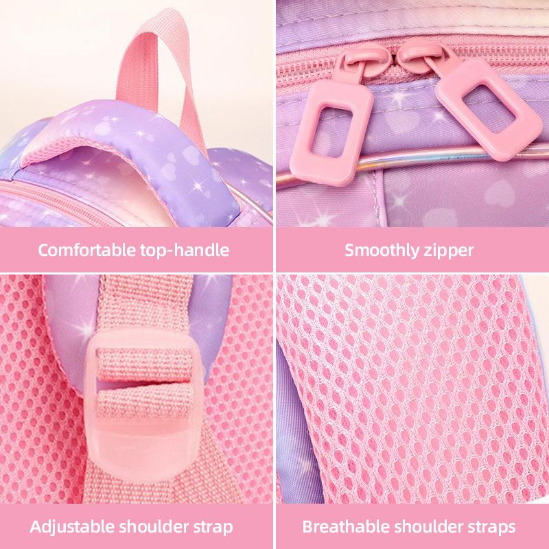 The New LABUBU Children's Schoolbag Cute Cartoon Pencil Case Backpack Boys and Girls Primary School Students First and Second Grade Backpack