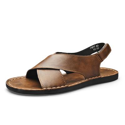 Sandales Homme Été Chaussures Homme Jeune Chaussures de Plage Légères Respirantes Pantoufles Sandale Homme Basse Chaussures Homme