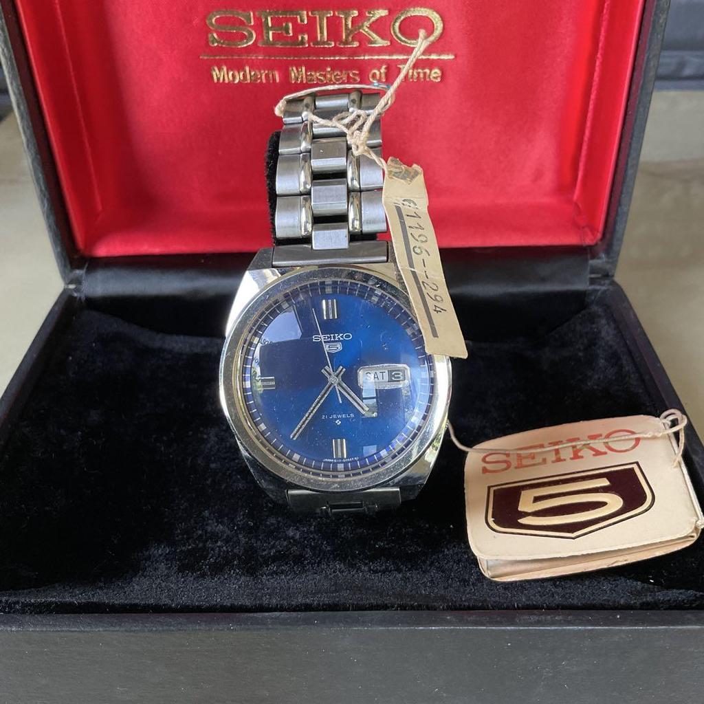 [USED] SEIKO5 21 JEWELS Dead Stock