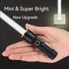 Zoom White Light Beam Mini Flashlight Rechargeable Portable Child Lady Backpack Pocket Home Outdoor Magnet Work Emergency Torch