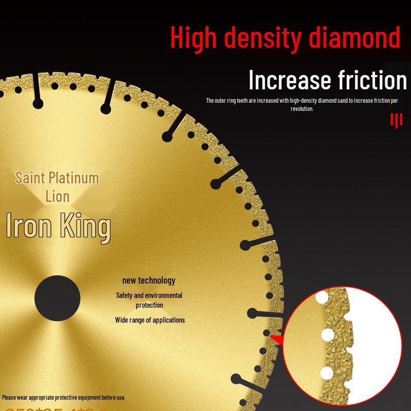 Diamond Cutting Disc for Metal, Alloy, Stainless Steel, and Iron - Angle Grinder Saw Blade