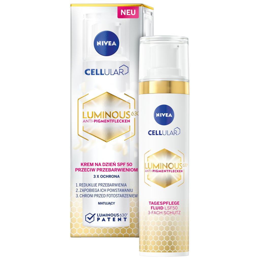 Nivea Cellular Luminous630 Anti-Discoloration Day Cream Spf 50 40Ml