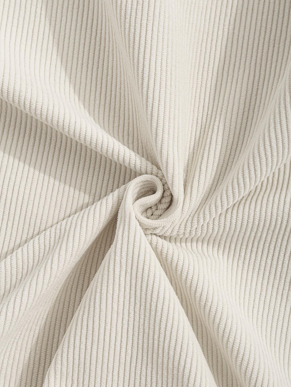 ZAFUL Мужская повседневная двухцветная цветная толстовка с капюшоном из вельвета — фото 5