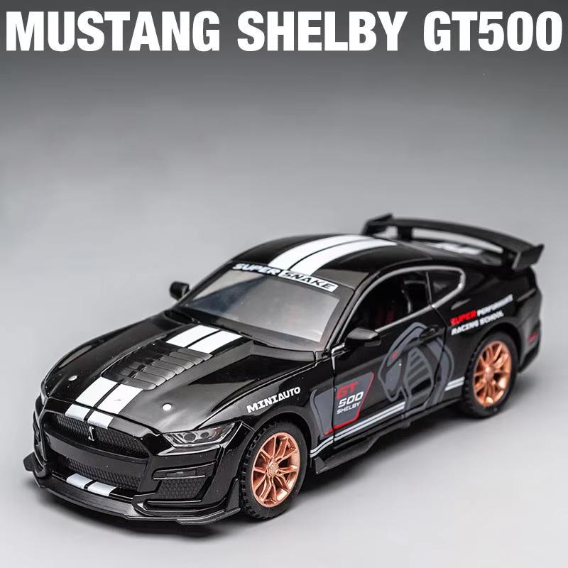 

Новый 1:32 Ford Mustang Shelby GT500 Alloy Muscle Car Модель Звук и Свет Инерционный Детская Игрушка Коллекционные Подарок На День Рождения