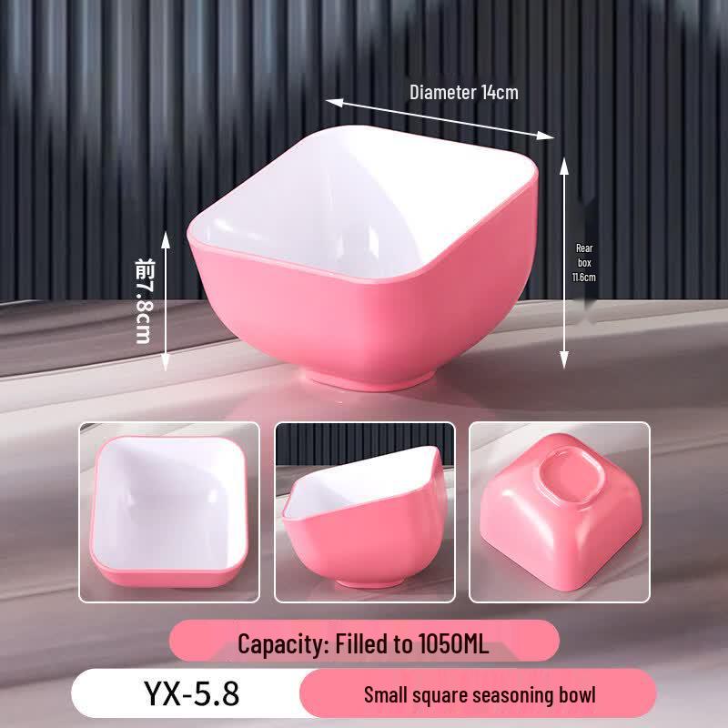 

LIEI Small Square Seasoning Bowl Set