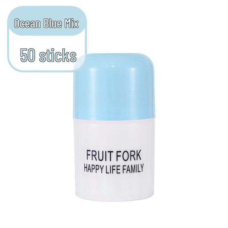 ZISIZ Disposable Fruit Fork and Pick Set