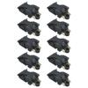 10pcs Replacement Electric Kettle Thermostat Switch 13A 250V 16A Black