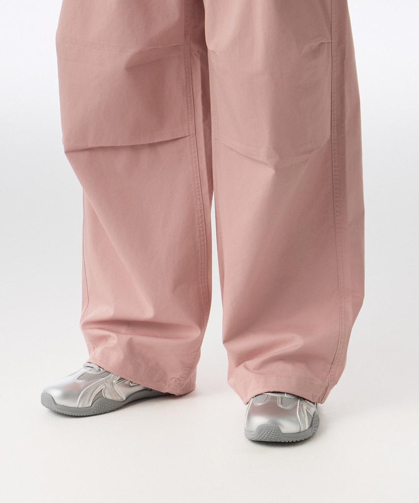 MUSINSA STANDARD WOMAN Women'S Cotton Parachute Pants [Desert Pink]