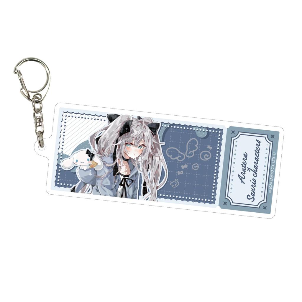 Altera X Sanrio Characters 05 Cinnamoroll [Collaboration Illustration] Large Acrylic Keychain