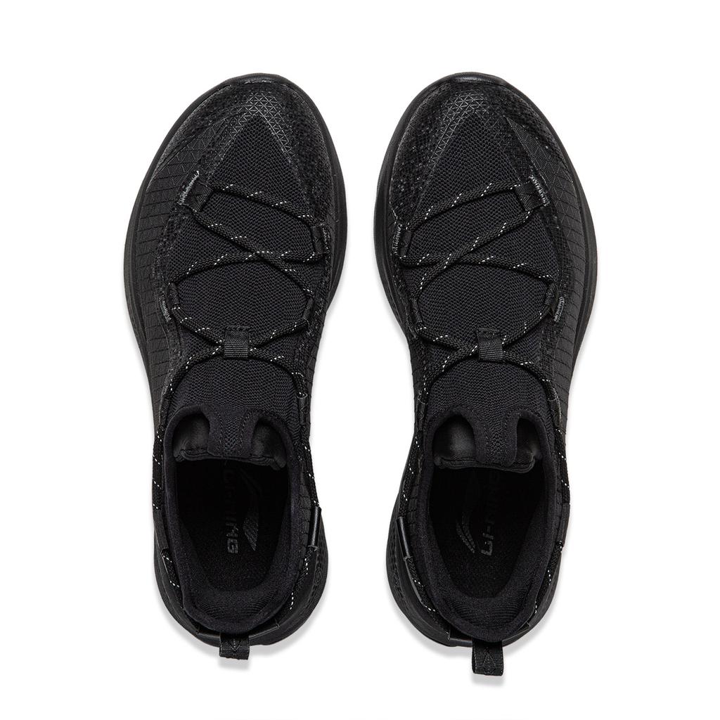 Li Ning Yun Yi Rutschfest Abriebfest Niedrig geschnitten Freizeitschuhe Damen Schwarz AGLV134-1