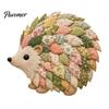 Creative Hobby Sets Garden Animal Patchwork DIY Kit, Floral Fabric Sewing Cute Retro Bundles Butterfly Bird Crafting Kit for Adults, Home Farmhouse