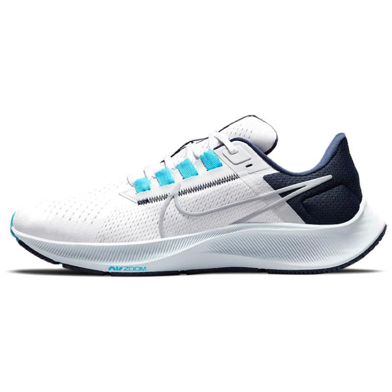 Nike Air Zoom Pegasus 38 'White Midnight Navy' Sneakers CW7356-101