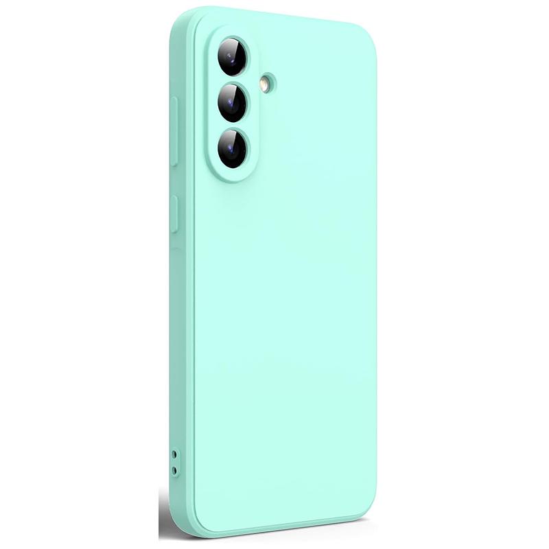 Liquid Silicone Case Full Body Camera Protect Case Cover Silicon Liquid Silicone Case Dark Purple For Samsung Galaxy A56