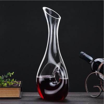 Wine Decanter Lead-free Crystal Glass Wine Decanter Home Bars Champagne Pourer Snail Shaped Decanter Brandy Bottle Container