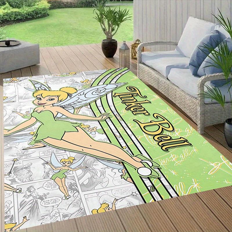 1pc Tinker-Bell Carpet Area Rug, Bedroom, and Playroom Durable, Stain-Resistant, and Easy To Clean, Living Room