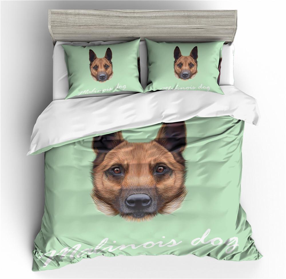 german shepherd flannel sheets