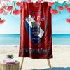 Name Custom Gil Vicente FC Print Beach Towel, Large Soft Quick Dry Towel for Beach Camping Swimming
