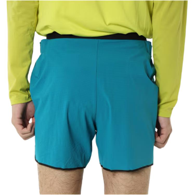Salomon Letter Print Fashion Comfortable Versatile Skin-Friendly Casual Shorts Unisex Shorts Deep-Peacock-Blue LC2180800