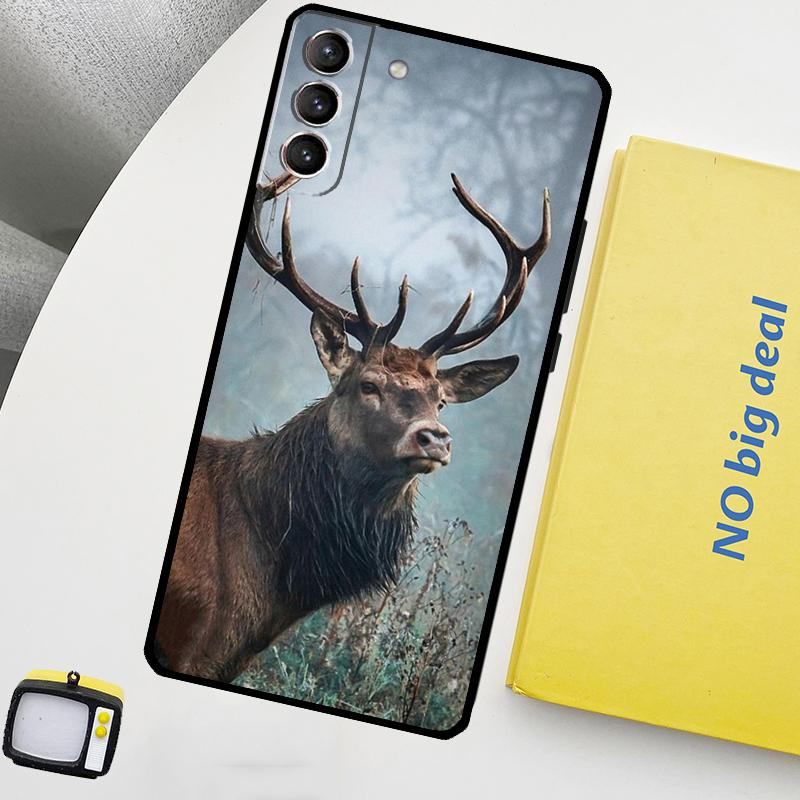 Deer Funda For Samsung Galaxy S22 Ultra S23 FE S9 S10 Note 10 Plus Note 20 Ultra S20 S21 FE Case