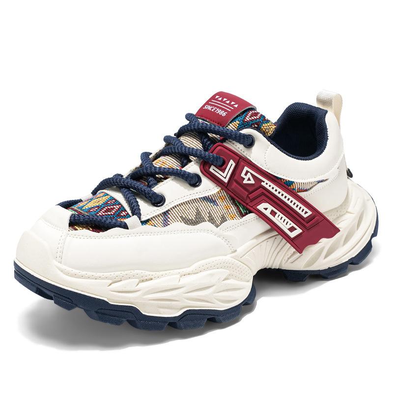 Summer new thick-soled heightening dad shoes casual non-slip sneakers