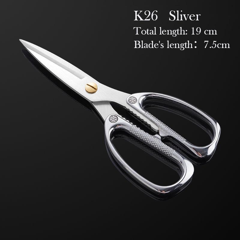 AK82 Stainless Steel Alloy Scissors, Chicken Bone Scissors, Household Kitchen Scissors, All-purpose Diamond Scissors