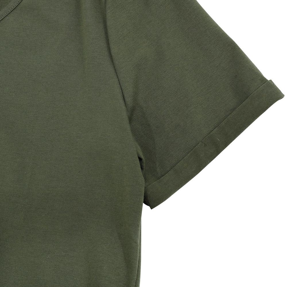 Dámské šaty s kapsami Pohodlné Volné Domácí oblečení Noční košile Pyžamo