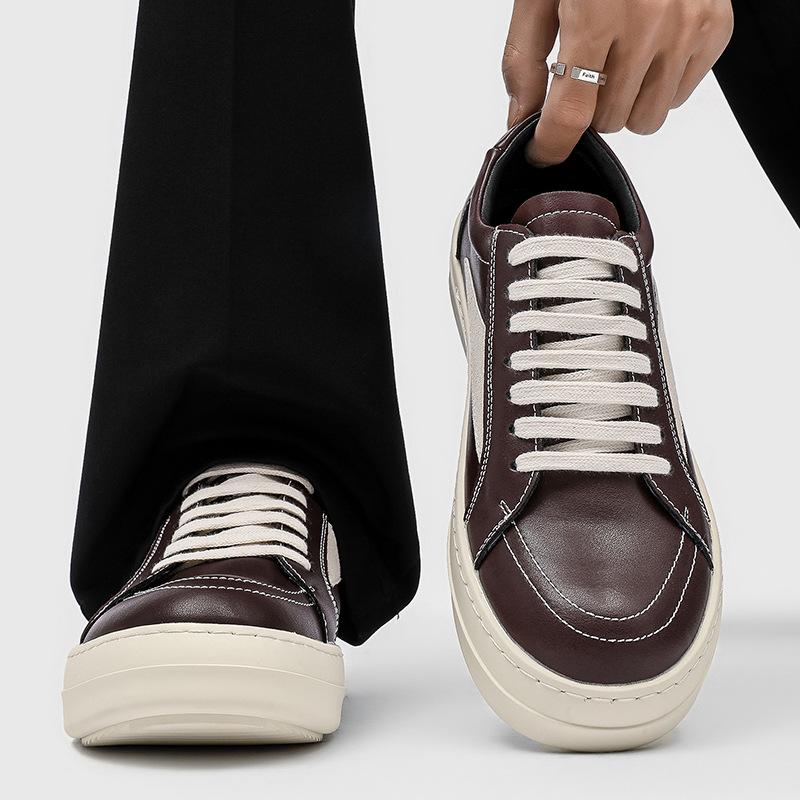 Autumn and winter new retro couple with the same multi-color board shoes low-top casual commuting jogging sneakers 87121-X