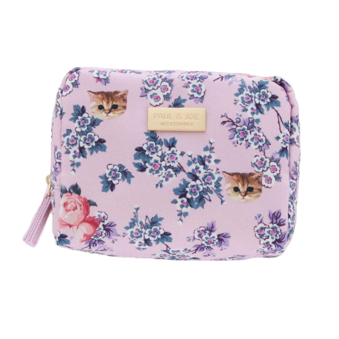 

PAUL JOE ACCESSOIRES Makeup Pouch Floral Print Hand Pouch & Women s (Pink) 107501-1202-01 розовый