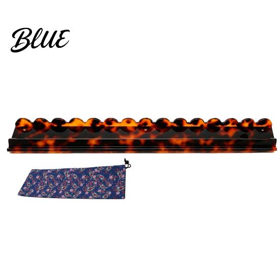 Mahjong Accessory 1/4Pcs Rack with Magnetic Pusher & Storage Bag Scalloped Acrylic Mah Table Organizer Jongg Tile Holder Bar Gift for American