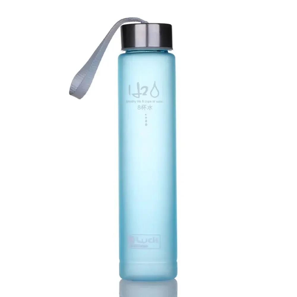 280ml Vacuum Flasks Plastic Water Cup Drinkware Frosted Camping Drinking Water Bottle Termos Girl Stainless Steel Thermos Bottle