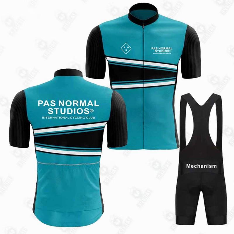Outdoor Cycling Set Road Mountain Biking Riding Suit PNS Short-sleeved Straps
