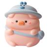 Dudu Pig Cartoon Piggy Bank Toy for Children, Large Capacity Vinyl Savings Bank and Gift.