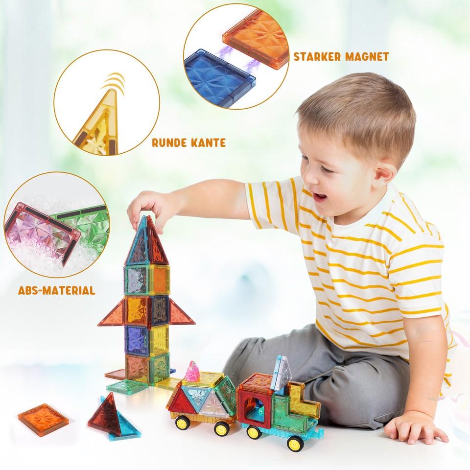 Blocks Magnetic Building Children Magnetic Building Blocks Toy Puzzle Blocks