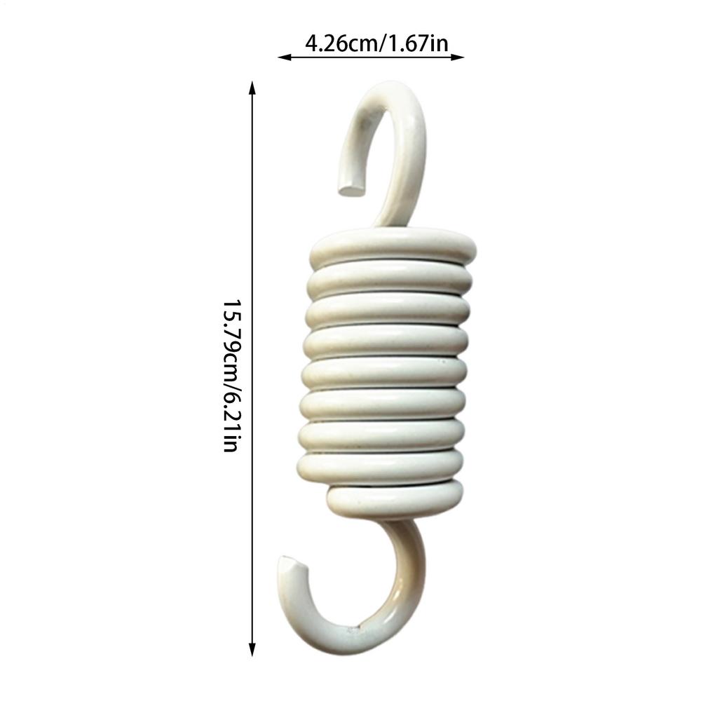 

Hammock Spring Porch Swing Suspension Hanger Stainless Steel Strong Load-Bearing Hook for Gym Boxing Bag Patio Hardware Ceiling білий