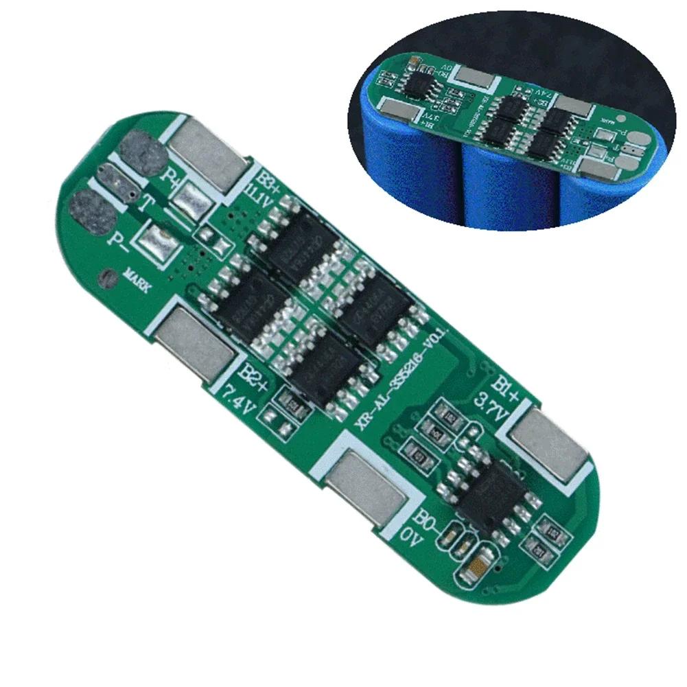 1pcs Charger Protection Board Common Port 3S 8A 11.1V 12.6V Lithium Battery Cell PCB Charging Power Tools Accessories
