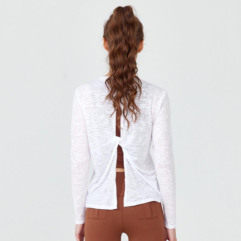 Autumn/Winter Yoga Wear: Quick-Dry Long Sleeve T-shirt Fitness Base Layer