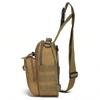 Men'S Outdoor Molle Chest Bag Camo Shoulder Bag Sling Backpack Oxford Mountain Climbing Camping Fishing Trekking Chest Pack