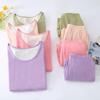 Women's De Velvet Plush Thermal Underwear Set