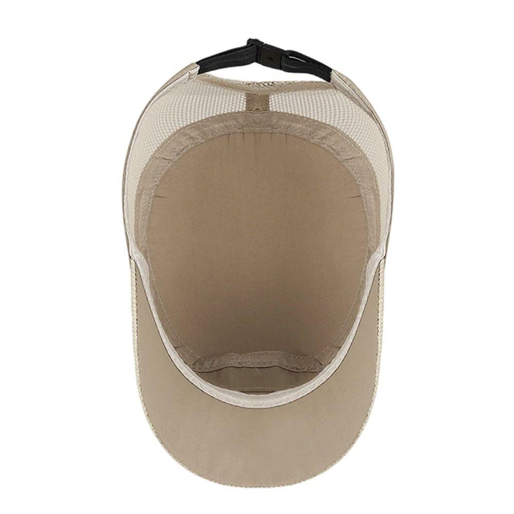 Breathable Baseball Cap Quick-drying Peaked Cap Fashion Flat Top Hat  Spring Summer