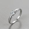 Unisex Moissanite Ring Minimalist Light Luxury High End Sense Fashionable Band For Men And Women